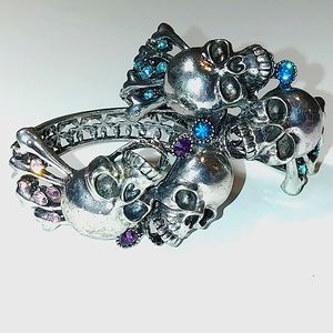 💀 Skull bangles ✨BOGO FREE✨ NWT